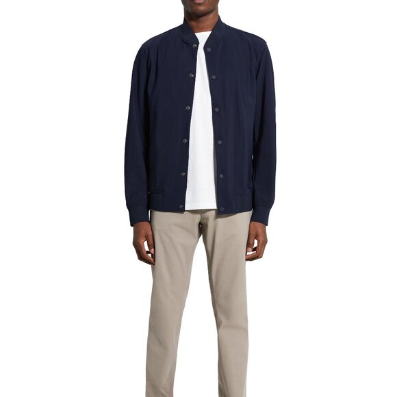 Theory Murphy Bomber Jacket in Precision Ponte - Picture 1 of 6